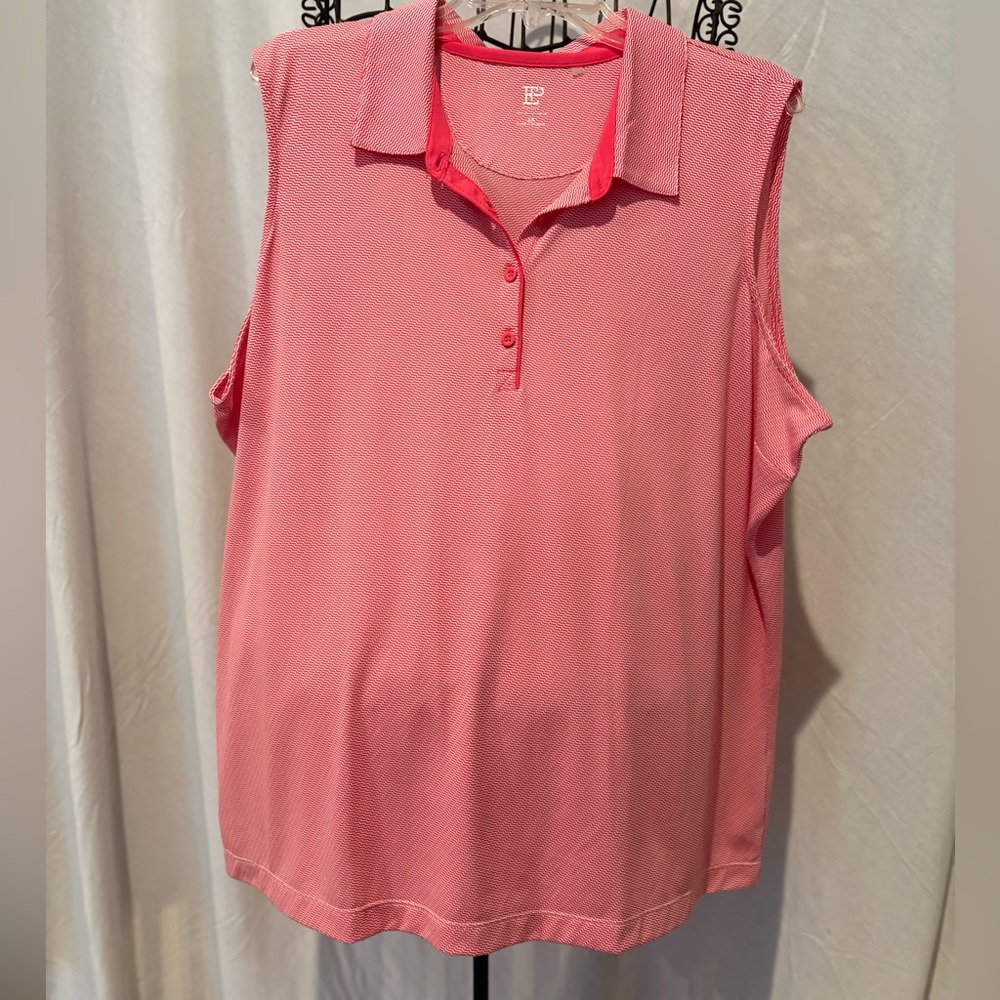 EP PRO Sleeveless Polo Top 1X